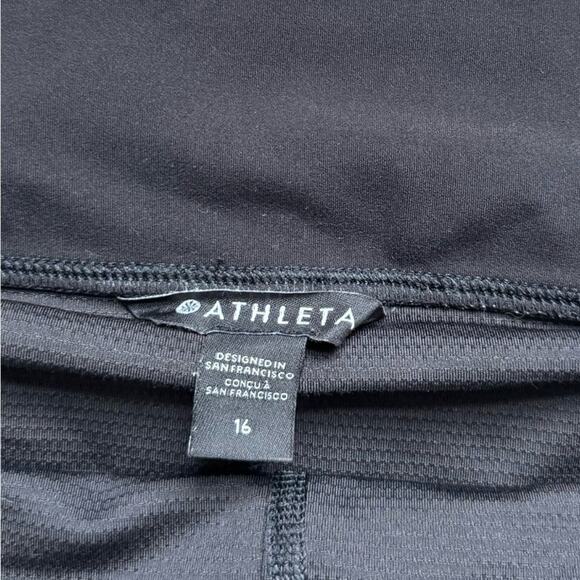 Athleta Women’s Endless High Rise cargo skort black size 16 - Picture 3 of 7